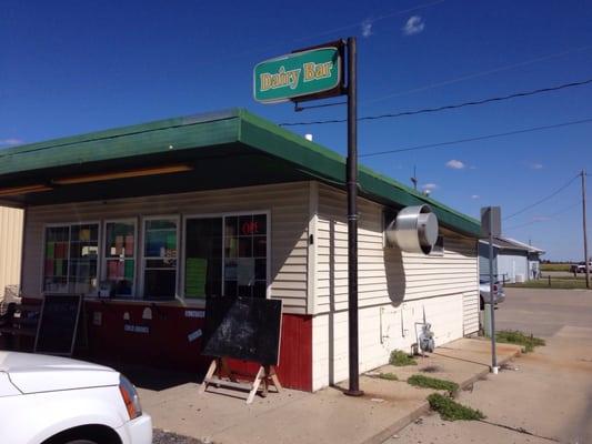 The Dairy Bar in Mt. Pulaski.