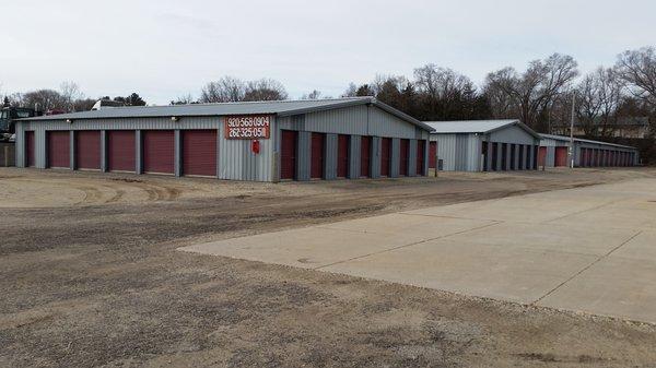 Multiple Drive Up Storage Units