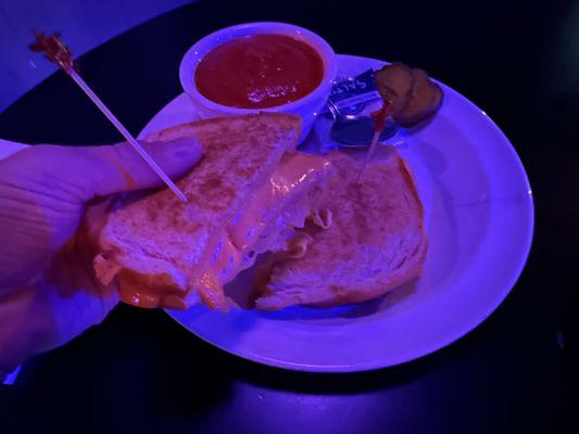 Grilled Cheese with tomato soup