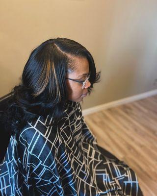 Sew-in weave