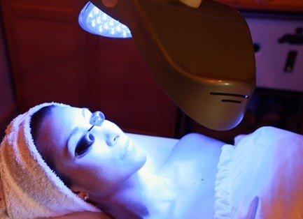 LED light therapy is an advanced technology to  help heal and prevent acne, encourage collagen development and heal the skin.