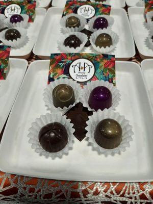 Highly recommend these chocolates. The chef owner was very knowledgeable