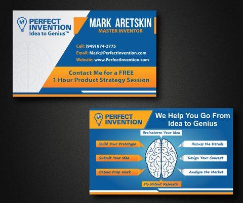 Business Card for Perfect Invention