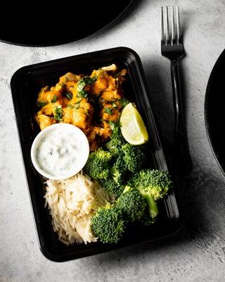 Butter Chicken! Meal Prep Delivery Service in San Diego, Escondido, and more! Fresh Weekly Meals Delivered Fresh to Your Home.