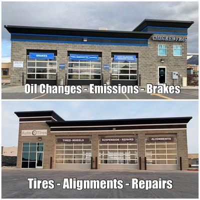 One great location for your vehicle maintenance at the corner of Main Street and State Street in Lehi.