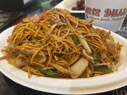 Chicken Chilli Garlic Hakka Noodles