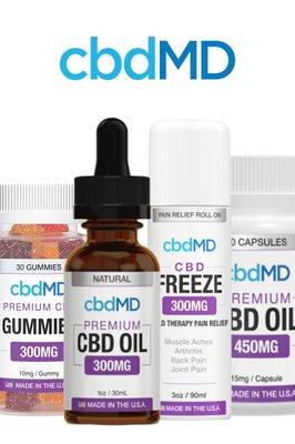 CbdMD BATHBOMBS, TINCTURES, FREEZE, GUMMIES