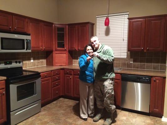 Congratulations to Wallace and Maria on your beautiful new ranch home!