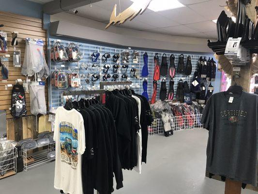 Mask, Fins, Snorkels and Dive Merchandise