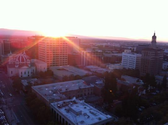 View of San Jose from The 88 roof.