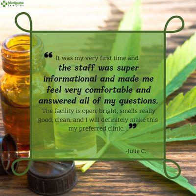 Patient Testimonial