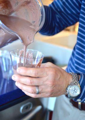 Healthy smoothies from one of our nutrition classes!