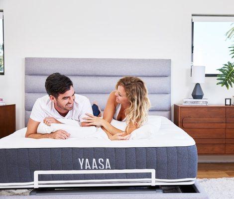 Yaasa Mattress and Adjustable Bed.