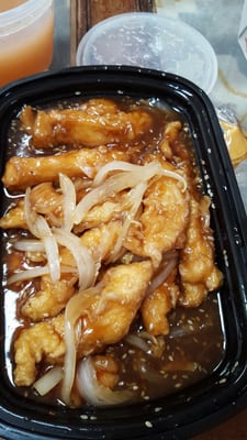 Sesame chicken