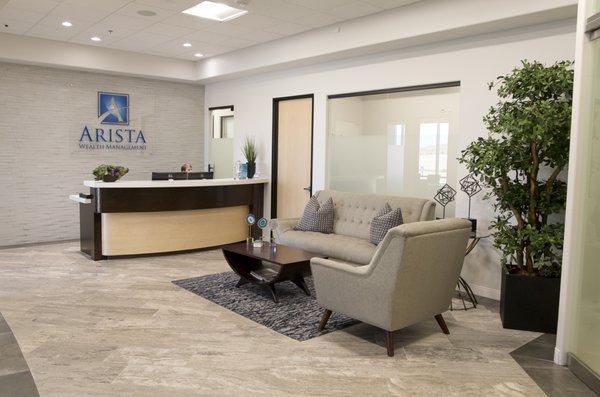 Arista Wealth Management's office at 8876 Spanish Ridge Ave, Suite 202, Las Vegas, Nevada 89148