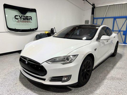 2013 Tesla Model S - Full Cermaic Tint