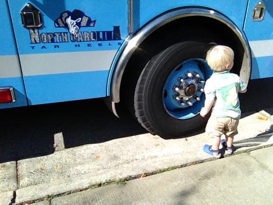 Our own Touch-a-truck!