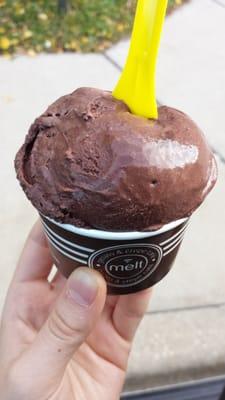 double dutch chocolate gelato...divinity in a cup