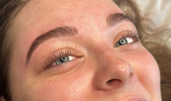 Lash lift and Brow lamination