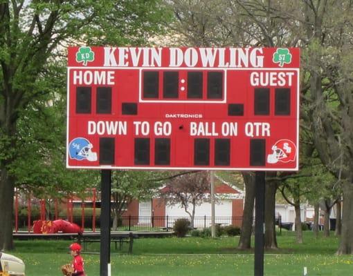 Kevin Dowling scoreboard