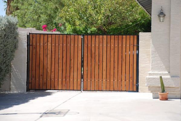 We install and provide opening for RV Gates