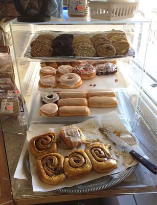 Mmmm - pastries freshly baked every morning!