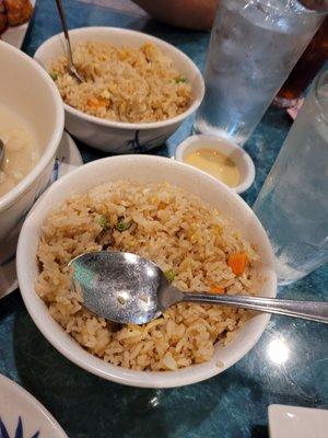 Fried Rice that comes with dinner