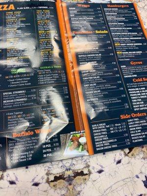 I don't recommend this place despite the fact it happens to have a huge menu.