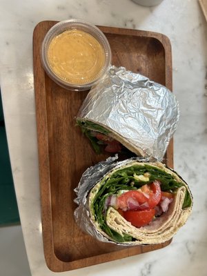 cali Cali Veggie Wrap! Amazing!