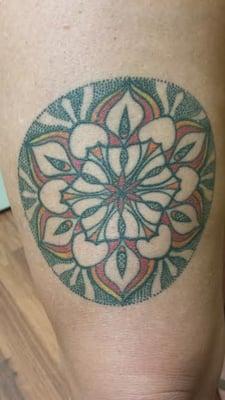 Dwayne Crafton's mandala piece