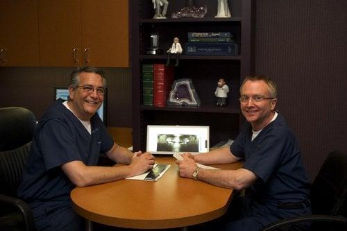 Dr Shaw and Dr Sherrill, photo from Bryant studios