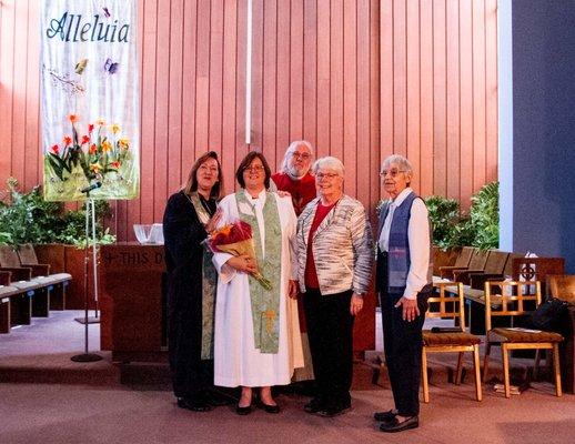 Installation of New Commissioned Local Pastor Dr. Wendy Lamb.