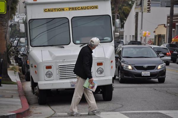 made crosswalk extra dangerous