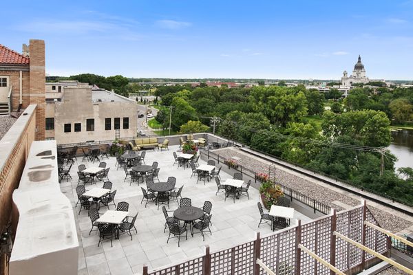 Our Rooftop - open for dining in the summer!