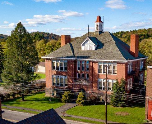 The old Big Run, PA Elementary school.