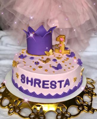 Princess theme cake