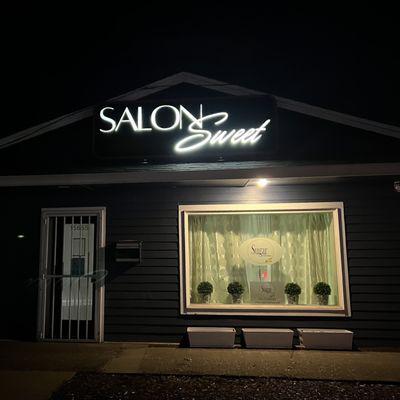 Front View of building/ Located within Salon Sweet