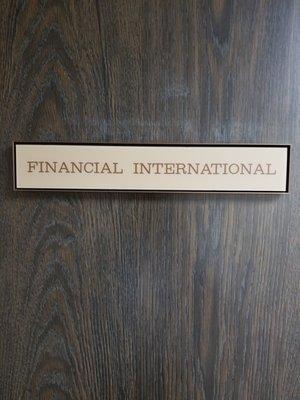 Financial International