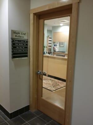 Entrance to Suite 200