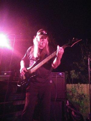 Brian Price bass player for the Mark Skelton Band