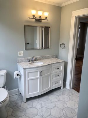 Master bathroom