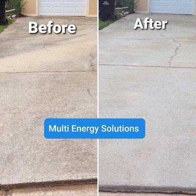 Driveway Pressure Washing