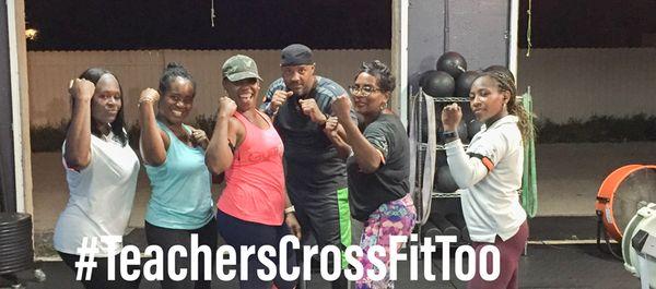 Broward County teachers, administrators, and staff building community through CrossFit