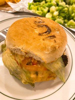 Southwest Chipotle burger