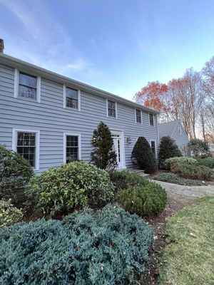 Exterior paint and carpentry repair in Easton