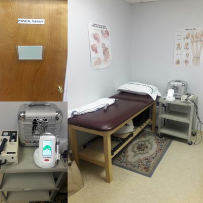 One of our several private treatment rooms on site, for patients that prefer discretion during their appointments.