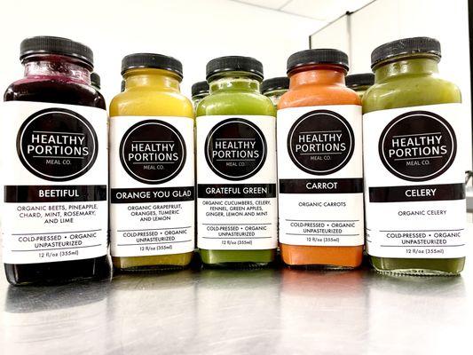 Healthy Portions Organic Juices