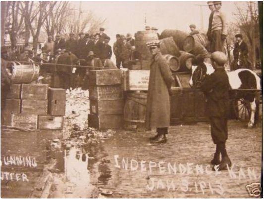 Prohibition in Independence, 1913.