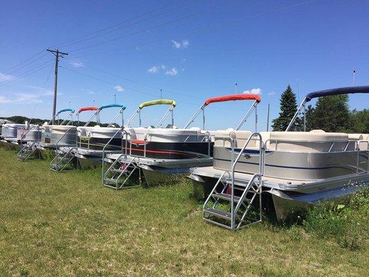 New & Used Pontoons!