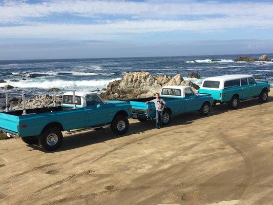 Ben'z Pool Biz fleet on beautiful Monterey Bay